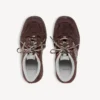 Erkekler için koyu kahverengi/gri renkli Hamptons süet Sneaker’lar Erkekler için koyu kahverengi/gri renkli Hamptons süet Sneaker’lar