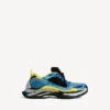 Erkekler için mavi/beyaz/sarı renkli Triple S.2 Sneaker’lar Erkekler için mavi/beyaz/sarı renkli Triple S.2 Sneaker’lar