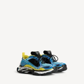 Erkekler için mavi/beyaz/sarı renkli Triple S.2 Sneaker’lar