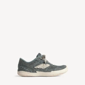 Mavi/krem rengi kadın Hamptons denim Sneaker’ı