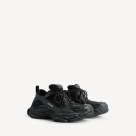 Erkekler için siyah/koyu gri renkli Triple S.2 Sneaker’lar