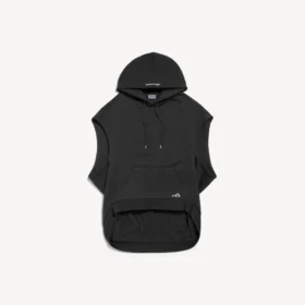 Erkekler için siyah renkli, kolsuz, normal kesim “Bodies” kapüşonlu sweatshirt Erkekler için siyah renkli, kolsuz, normal kesim “Bodies” kapüşonlu sweatshirt