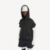 Erkekler için siyah renkli, kolsuz, normal kesim “Bodies” kapüşonlu sweatshirt Erkekler için siyah renkli, kolsuz, normal kesim “Bodies” kapüşonlu sweatshirt