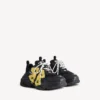 Siyah/sarı renkli kadın Triple S Tape Type sneaker’ı Siyah/sarı renkli kadın Triple S Tape Type sneaker’ı