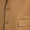 Erkekler için tek düğmeli, normal kesim, kamel rengi ceket Erkekler için tek düğmeli, normal kesim, kamel rengi ceket