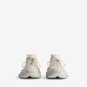 Erkekler için yumurta kabuğu rengi Triple S.2 Sneaker’lar