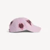 Eski pembe renkli kadın Balenciaga Sacra Cœur şapkası Eski pembe renkli kadın Balenciaga Sacra Cœur şapkası