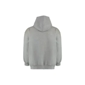 Eskitilmiş Pamuklu Jersey Fermuarlı Kapüşonlu Kapüşonlular “Grey” 744454TOVV91241 Eskitilmiş Pamuklu Jersey Fermuarlı Kapüşonlu Kapüşonlular “Grey” 744454TOVV91241