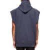 Est. 1917 Kolej Logolu Oversized Kolsuz Kapüşonlu Sweatshirt “Lacivert” 697875TMV964140