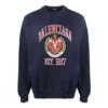 Est. 1917 Üniversite Logolu Baskılı Bisiklet Yaka Sweatshirt “Lacivert” 676629TLV908067