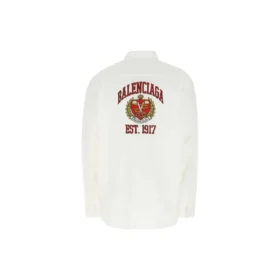 Est. 1917 Üniversite Logolu Baskılı Gömlek “Beyaz” 675640TYB189000