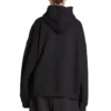 Est. 1917 Üniversite Logolu Baskılı Kapüşonlu Sweatshirt Geniş Kesim “Siyah” 675003TLV901076