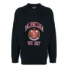 Est. 1917 Üniversite Logolu Bisiklet Yaka Kazak “Siyah” 675267T32178065