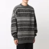 Fair Isle Yuvarlak Yaka Kazak “Gri” 675280T16121240