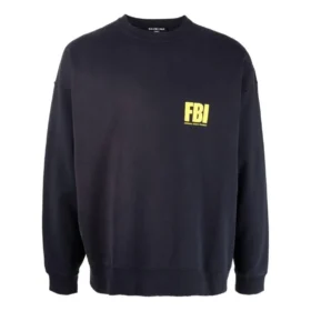 FBI Bisiklet Yaka Sweatshirt “Lacivert/Sarı” 676629TLVH14265 FBI Bisiklet Yaka Sweatshirt “Lacivert/Sarı” 676629TLVH14265