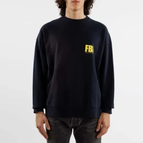 FBI Bisiklet Yaka Sweatshirt “Lacivert/Sarı” 676629TLVH14265 FBI Bisiklet Yaka Sweatshirt “Lacivert/Sarı” 676629TLVH14265
