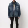 FBI Denim Ceket “Mavi” 681690TJW754021
