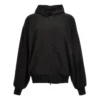 Fermuarlı Kapüşonlu Sweatshirt Geniş Kesim “Siyah” 750965TNT391000
