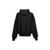 Fermuarlı Kapüşonlu Sweatshirt Geniş Kesim “Siyah” 750965TNT391000