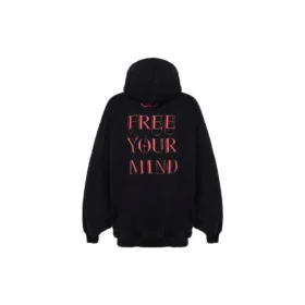 Free Your Mind Kapüşonlu Sweatshirt “Siyah” 641529TJU791000 Free Your Mind Kapüşonlu Sweatshirt “Siyah” 641529TJU791000