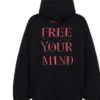 Free Your Mind Kapüşonlu Sweatshirt “Siyah” 641529TJU791000