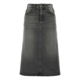 FW21 A Kesim Etek “Yıkanmış Gri Denim” 646913TBP477767