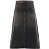 FW21 A Kesim Etek “Yıkanmış Gri Denim” 646913TBP477767