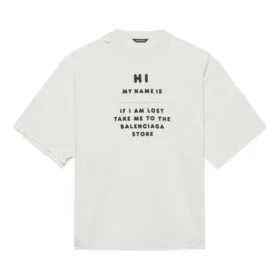 FW21 HI MY NAME IS WIDE FIT Tişört 661715TKVF19081