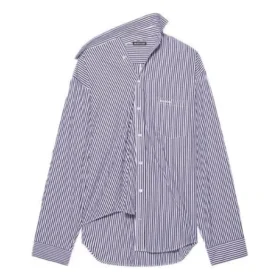 FW21 Çizgili Uzun Kollu Gömlek Koyu Mavi 663034TIM368502 FW21 Çizgili Uzun Kollu Gömlek Koyu Mavi 663034TIM368502