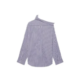 FW21 Çizgili Uzun Kollu Gömlek Koyu Mavi 663034TIM368502 FW21 Çizgili Uzun Kollu Gömlek Koyu Mavi 663034TIM368502