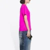 FW21 Kısa Kollu Pembe Kırmızı 661705TKVE16817