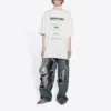 FW21 Kuru Temizleme Boxy Logo Tişört 651795TKVF89085