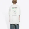 FW21 Kuru Temizleme Boxy Logo Tişört 651795TKVF89085