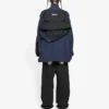 FW21 Logo Splicing Bol Ceket Unisex Lacivert 663065TKO484063