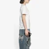 FW21 Logolu Baskılı Tişört Beyaz 661705TKVF19081