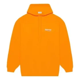 FW21 Logolu Kapüşonlu Sweatshirt Turuncu 578135TKVE97073