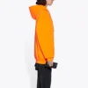 FW21 Logolu Kapüşonlu Sweatshirt Turuncu 578135TKVE97073