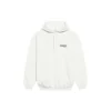 FW21 Political Campaign Baskılı Kapüşonlular Sweatshirt Beyaz 578135TKVI99084