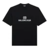 FW21 Retro Logo Baskılı GS Siyah 612966TKVI71070