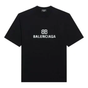 FW21 Retro Logo Baskılı GS Siyah 612966TKVI71070