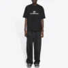 FW21 Retro Logo Baskılı GS Siyah 612966TKVI71070