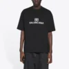 FW21 Retro Logo Baskılı GS Siyah 612966TKVI71070