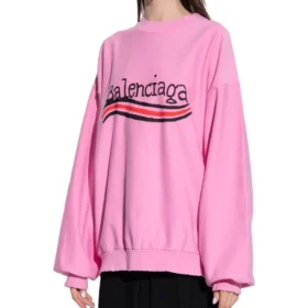 FW23 Logolu Kazak “Pembe” 720462TNVE81715
