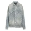 Geniş Kesim Denim Ceket “Açık Japon İndigo” 719319TNW553221