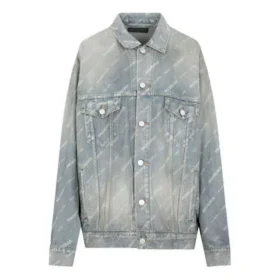 Geniş Kesim Denim Ceket “Açık Japon İndigo” 719319TNW553221