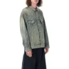 Geniş Kesim Denim Ceket “Açık Japon İndigo” 719319TNW553221