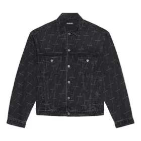 Geniş Kesim Denim Ceket “Kömür Grisi” 620731TJW411052