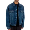 Geniş Kesim Denim Ceket “Mavi” 643398TJW214254