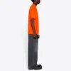 Geniş Kesim Tişört “Fluo Orange” 641675TKVE87073