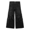 Geniş Paçalı Cargo Pantolon “Siyah” 783694TNW111672